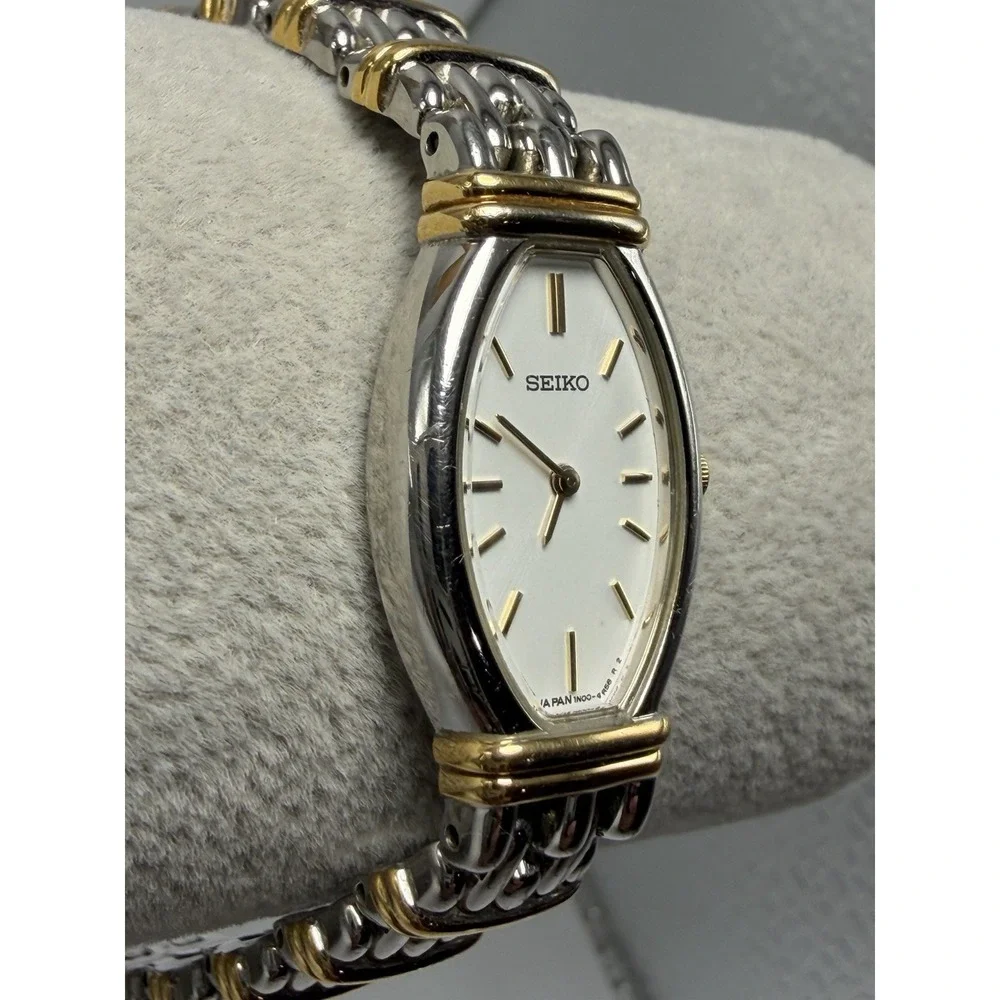 Seiko 1N00-6G60 New Battery Ladies Watch 18MM 8